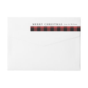 Buffalo Check Return Address Labels