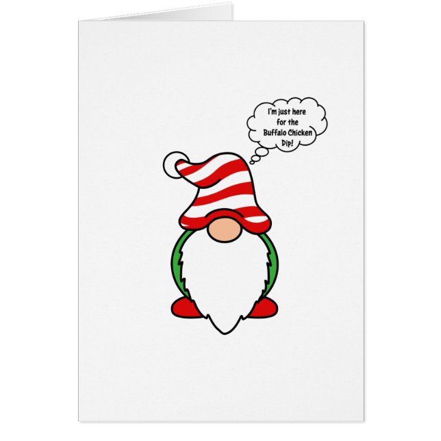 Buffalo chicken dip gnome (Front)