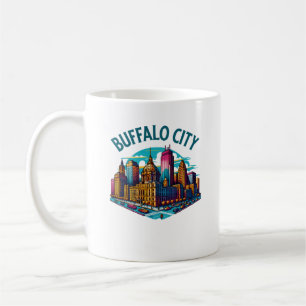 Buffalo City New York USA Coffee Mug
