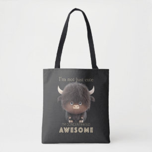 Buffalo Concentrated Awesome Cute Adorable Funny Tote Bag