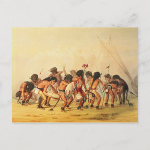 Buffalo Dance, c.1832 Postcard