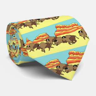 Buffalo Desert Tie