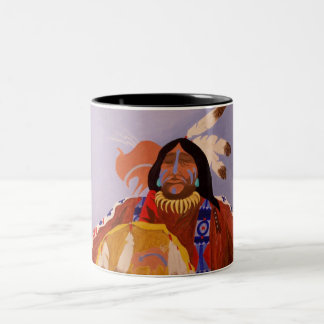 Buffalo Dreamer Two-Tone Coffee Mug