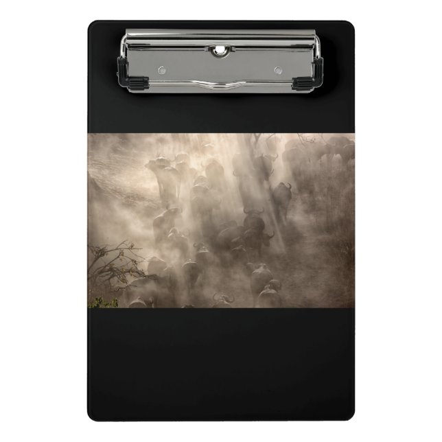 Buffalo Dust Mini Clipboard (Front)
