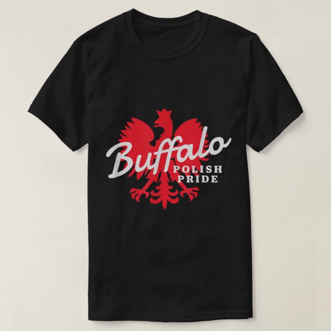 Buffalo Dyngus Day Polish Pride Polish Eagle  T-Shirt (Design Front)