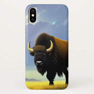 Buffalo Fields iPhone 13 Pro Slim Fit Case, Glossy X Case