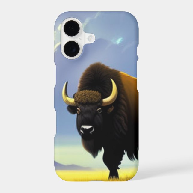 Buffalo Fields iPhone / iPad case (Back)