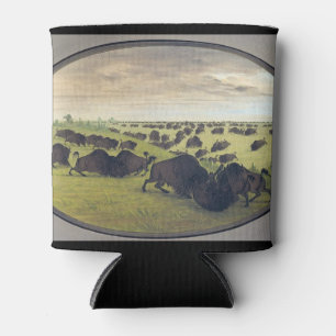 Buffalo fighting can cooler