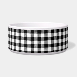 Buffalo Gingham Black And White Check Plaid Therma