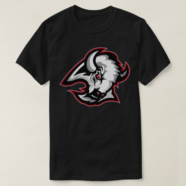 Buffalo Goat Head T-Shirt (Design Front)