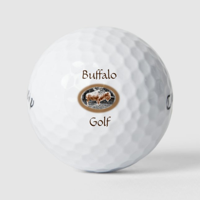 Buffalo Golf Golf Balls (Front)