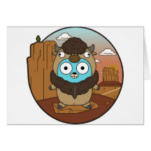 Buffalo Gopher in Desert