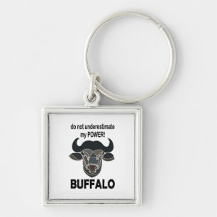 Buffalo Head Bison Animal Buffalo Key Ring