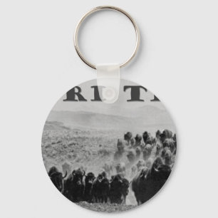 buffalo herd that playaaa key ring