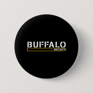 Buffalo Hockey _ Off Ice Training Fan Gear 6 Cm Round Badge