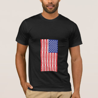 Buffalo house American flag T-Shirt