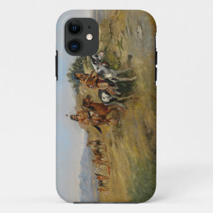 Buffalo Hunt, 1891 (oil on canvas) iPhone 11 Case