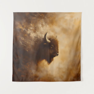 Buffalo in the Mist, Tapestry