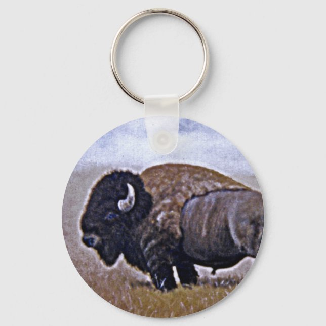 Buffalo Key Ring (Front)