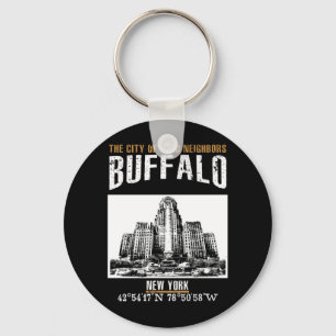 Buffalo Key Ring