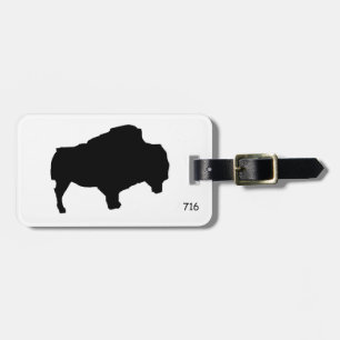 Buffalo Love 27 Luggage Tag