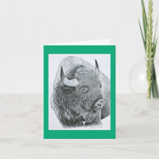Buffalo Love Card
