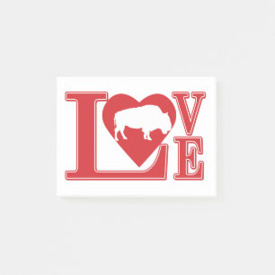 Buffalo Love Post-it Notes