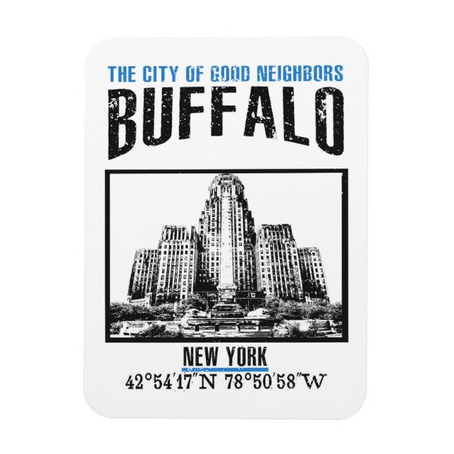 Buffalo Magnet (Vertical)