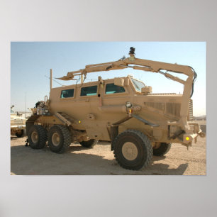 Buffalo Mine-Protected Clearance Vehicle Poster