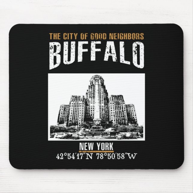 Buffalo Mouse Pad (Front)