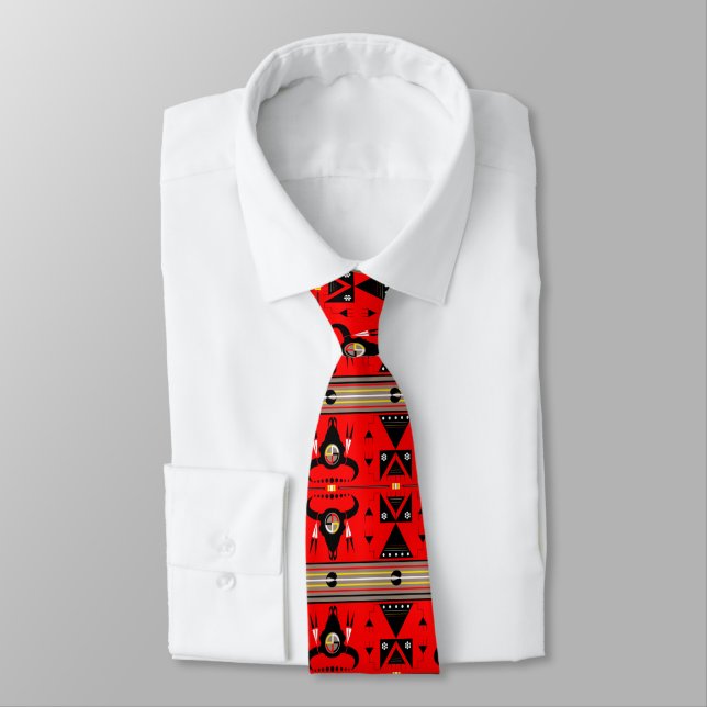 Buffalo Nation Lodge Tie (Tied)