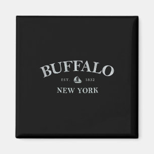Buffalo New York _ Buffalo Ny Sailboat Magnet