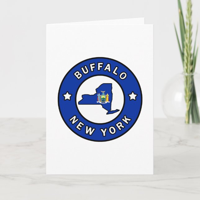 Buffalo New York Card (Front)
