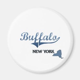 Buffalo New York City Classic Magnet