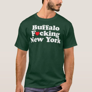 Buffalo New York Heart Funny Buffalo Proud WNY T-Shirt