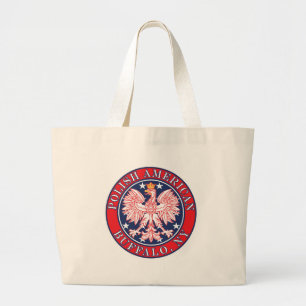 Buffalo New York Polish Large Tote Bag