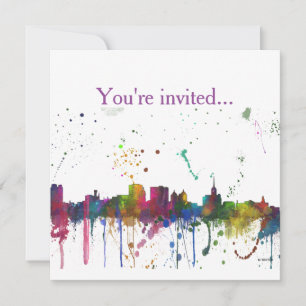 BUFFALO NEW YORK SKYLINE - Invitations