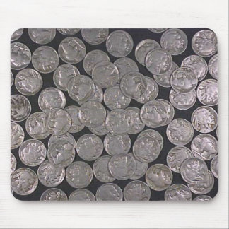 Buffalo Nickels Mouse Pad