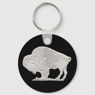 buffalo nickle key ring