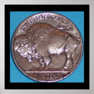 BUFFALO NICKLE POSTER