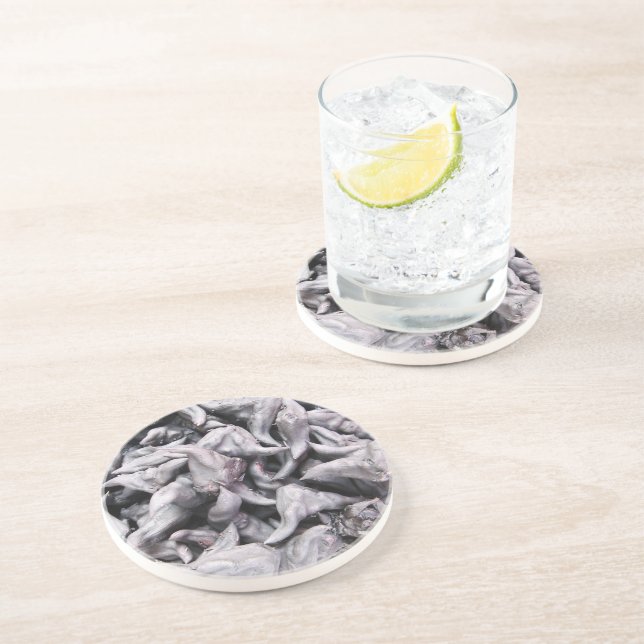 Buffalo Nuts - Water Caltrop Coaster (Side)