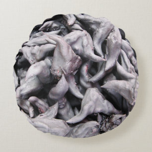 Buffalo Nuts - Water Caltrop Round Cushion
