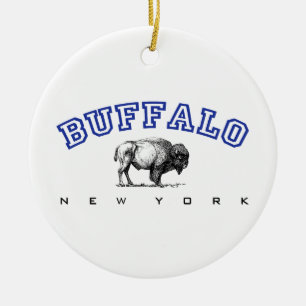 Buffalo NY Ceramic Tree Decoration