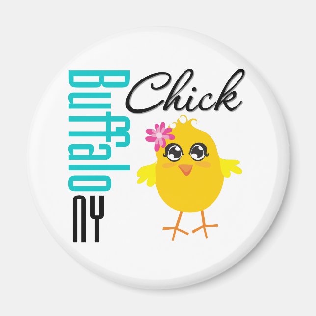 Buffalo NY Chick Magnet (Front)