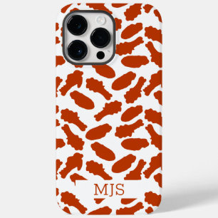 Buffalo NY Chicken Wings Funny Pattern Monogram   Case-Mate iPhone 14 Pro Max Case