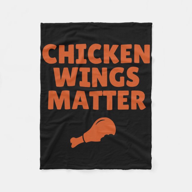 Buffalo Ny Chicken Wings Problem Quote  Fleece Blanket (Front)