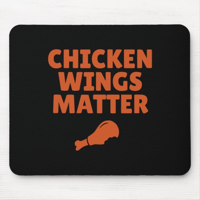 Buffalo Ny Chicken Wings Problem Quote  Mouse Pad (Front)