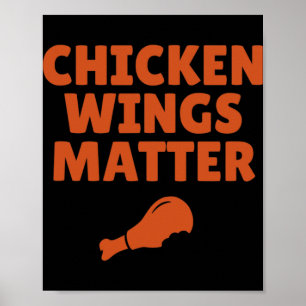 Buffalo Ny Chicken Wings Problem Quote Poster
