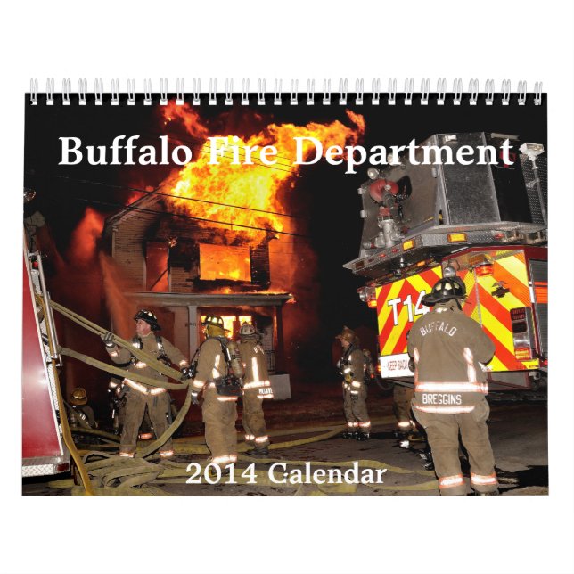 Buffalo, NY FireDepartment 2014 Calendar (Cover)