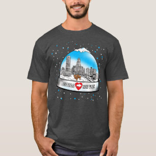 BUFFALO NY snow globe 716 New York love BFLO winte T-Shirt